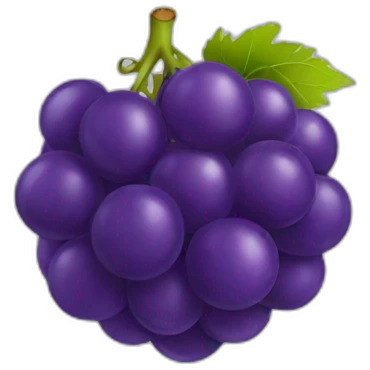 grape sphere emoji