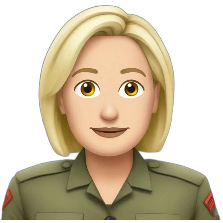 marine le pen emoji