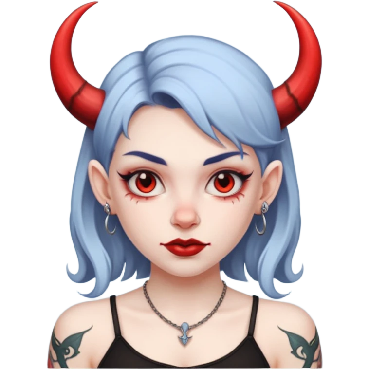 tattoes dgirl devil emoji