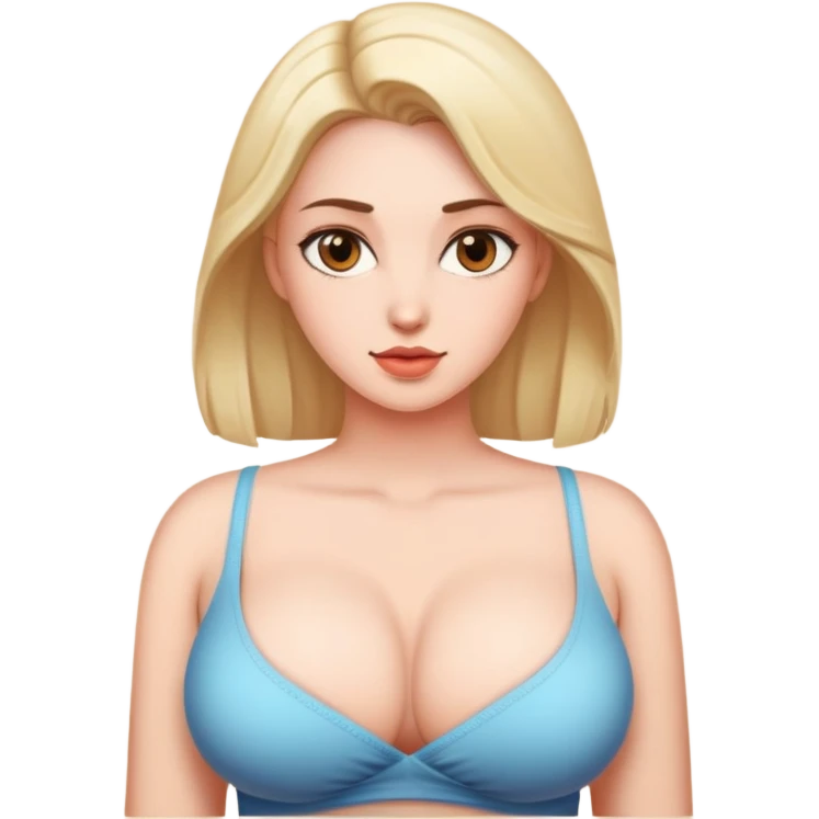 Женщина с большими сиськами emoji