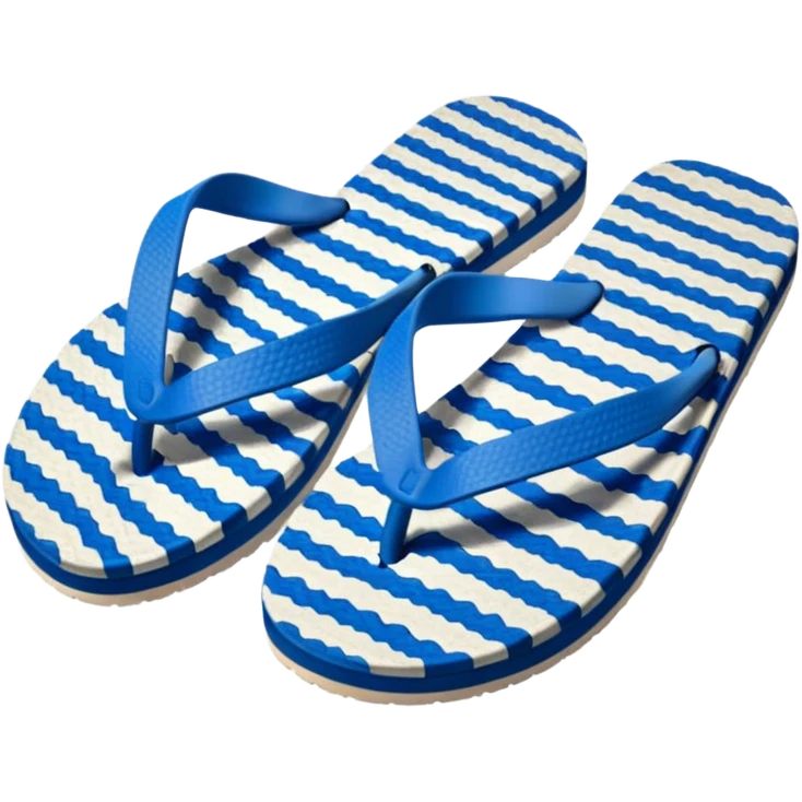 A pair of flip flops emoji