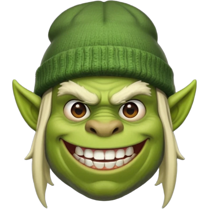 ork with beenie emoji