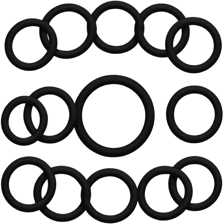 hair tie for tying hair emoji