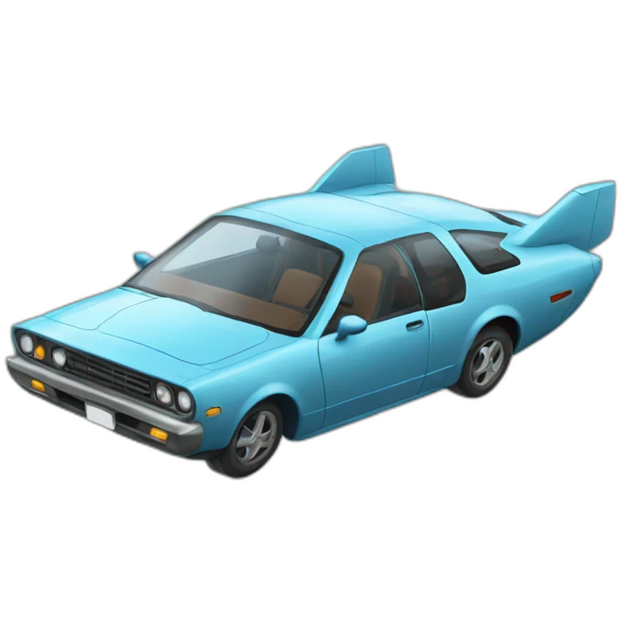 flying car emoji