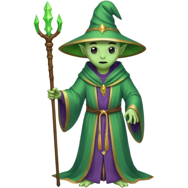 Alien wizard emoji