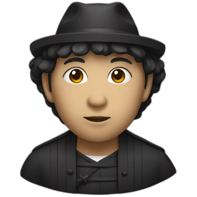 Un chinois noir emoji