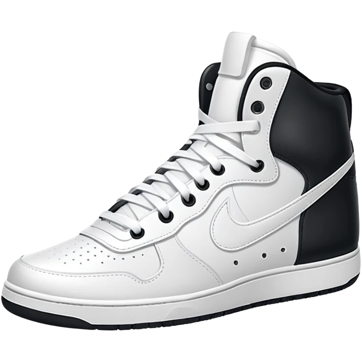 White high top nikes emoji