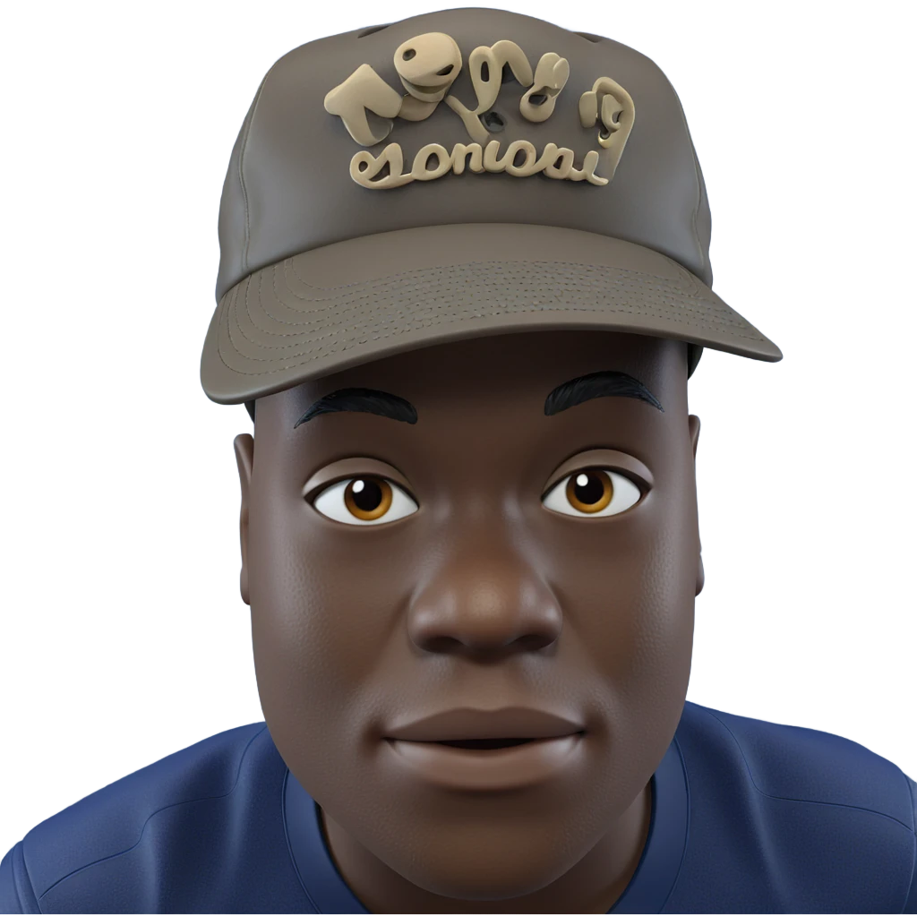 boy with hat by water emoji