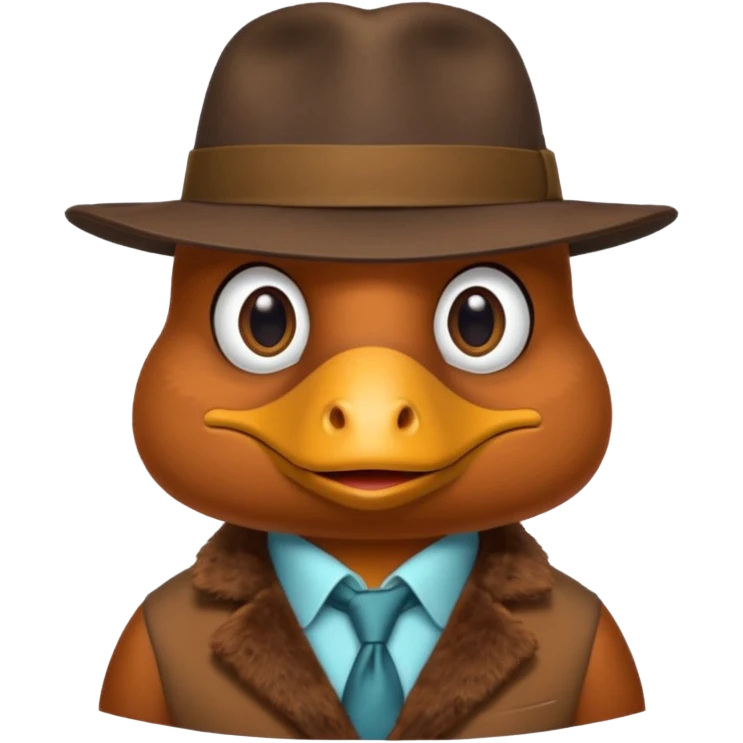 Agent perry the platypus  emoji