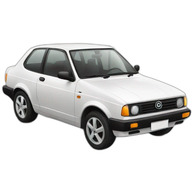Car with a albanian flag emoji