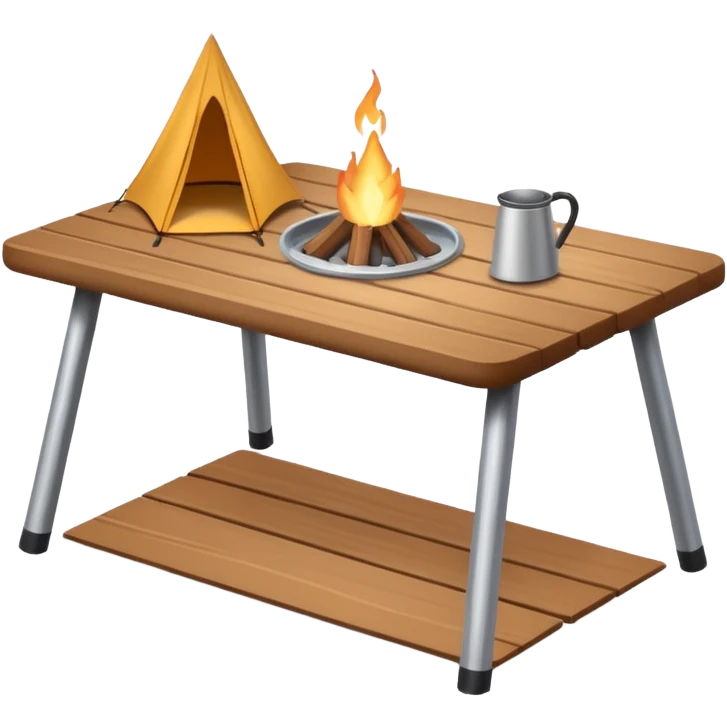 modernCamping Table emoji