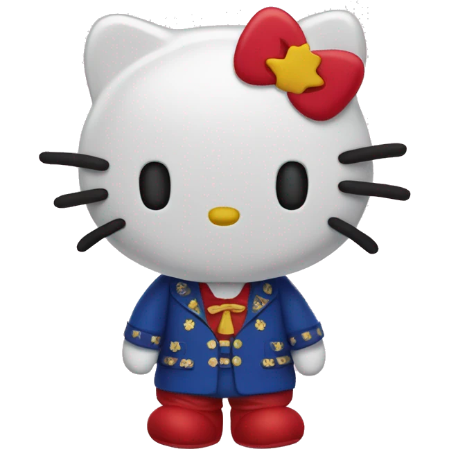Hello Kitty buenas noches emoji