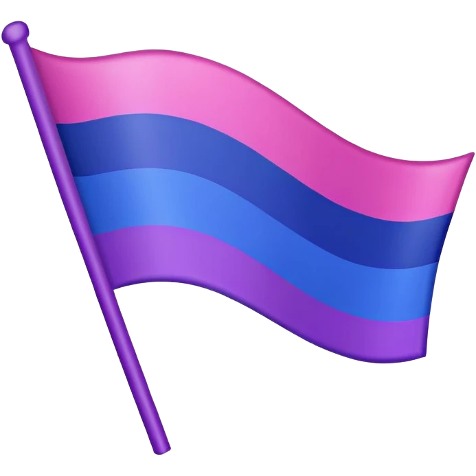 bisexual flag emoji