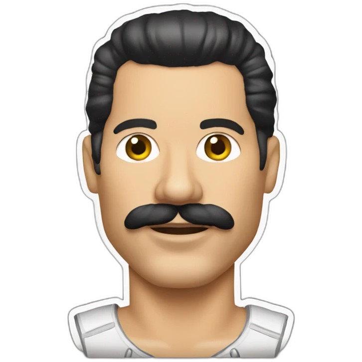 Freddie Mercury emoji