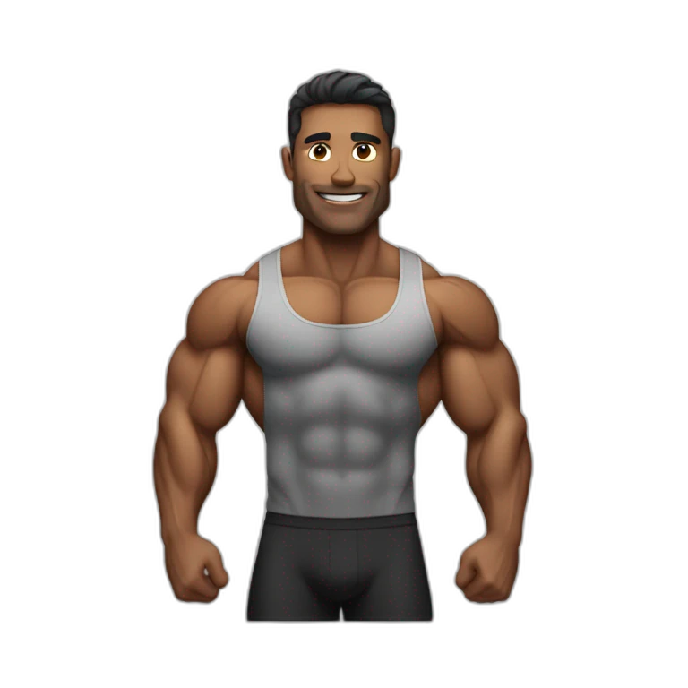 bodybuilder emoji