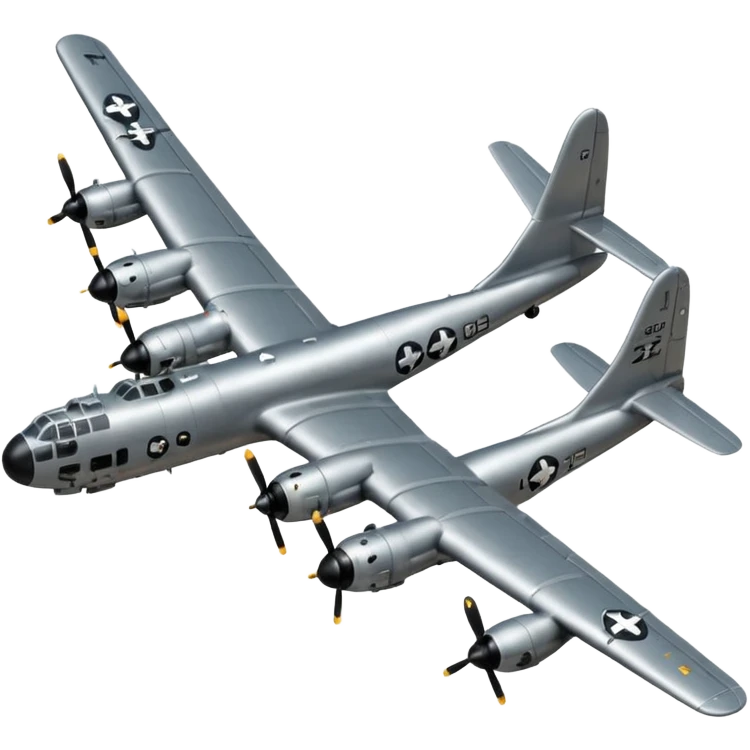 B-29 Superfortress dropping boms emoji