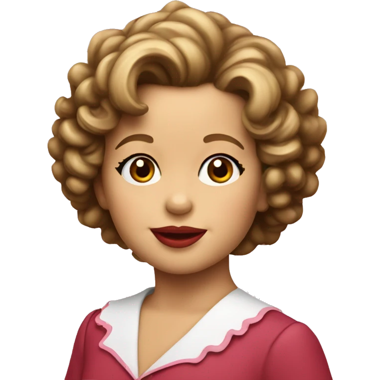 shirley temple emoji