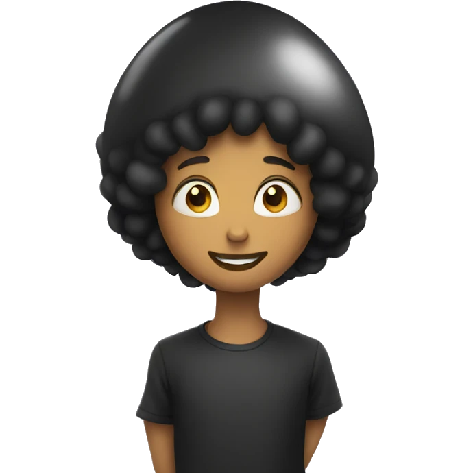 Black ballons emoji