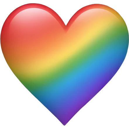 Rainbow Heart  emoji