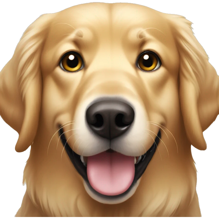 a golden retriever emoji