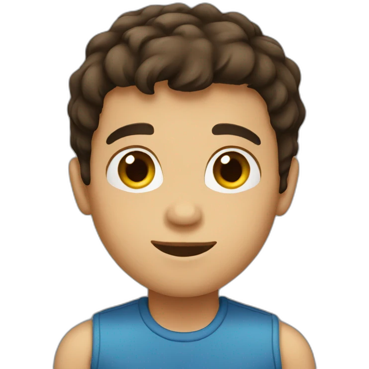 brunette boy emoji