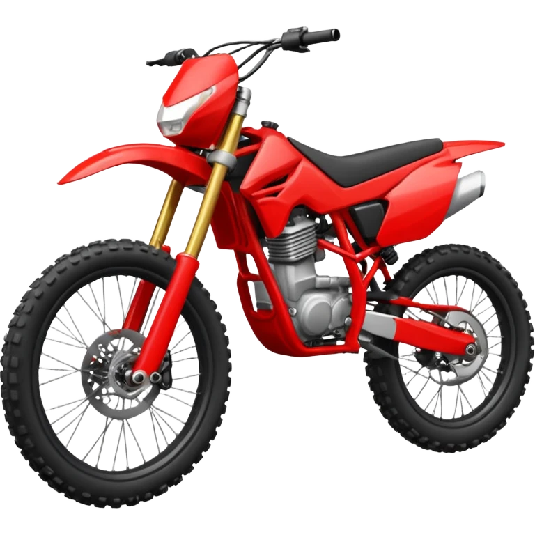 red enduro bike emoji