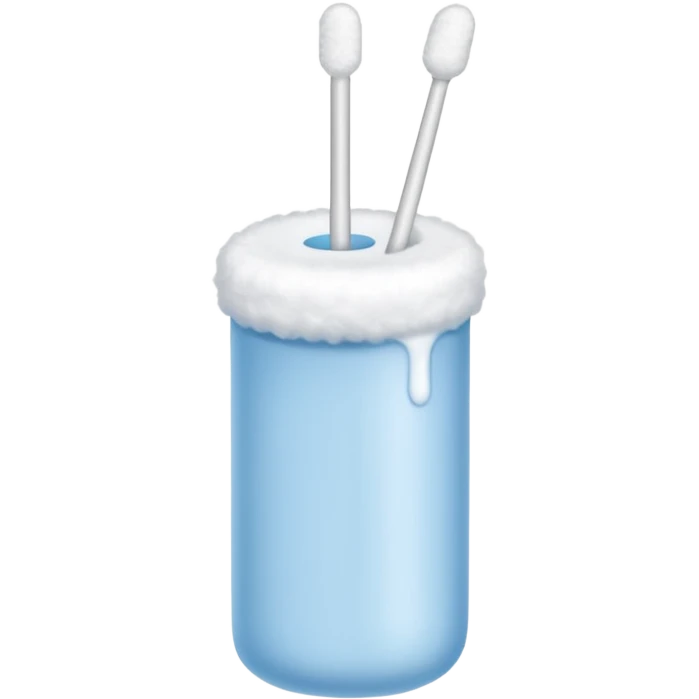 Cotton swabs emoji