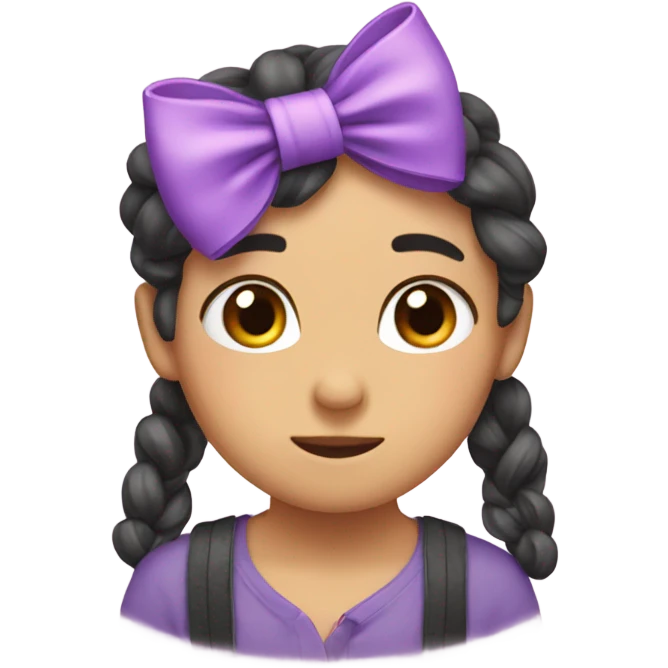 Cute bow  emoji
