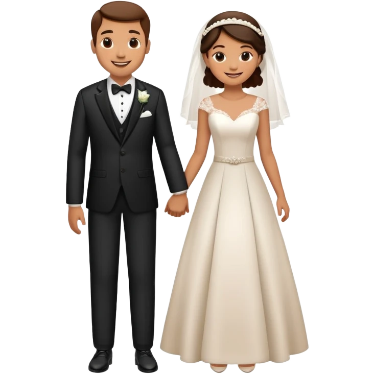 Wedding couple emoji