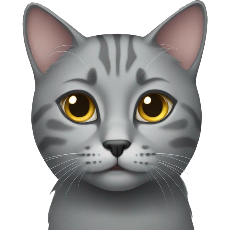 grey cat emoji