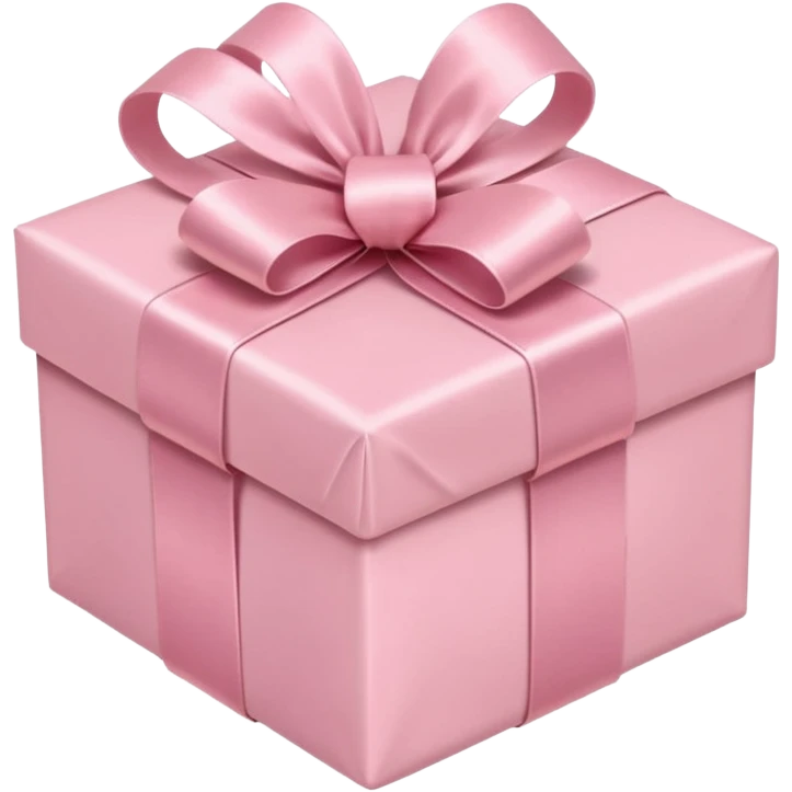light pink cute gift emoji