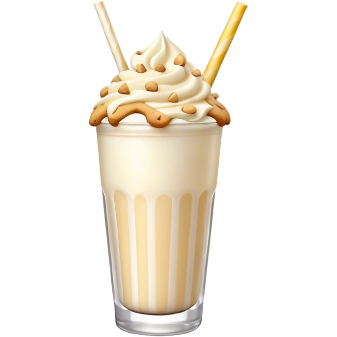White Choc Cookie shake emoji