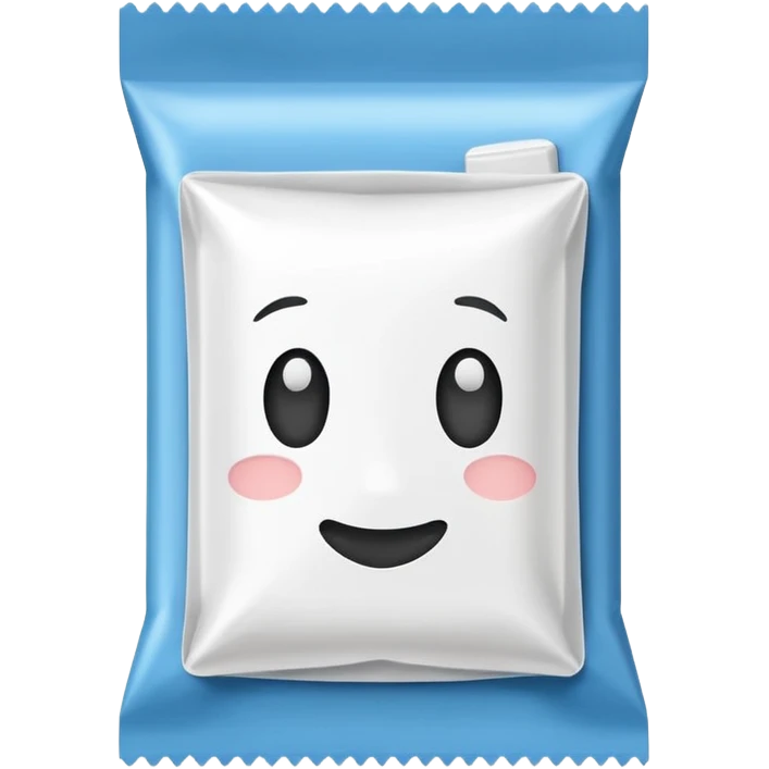 Salt packet emoji