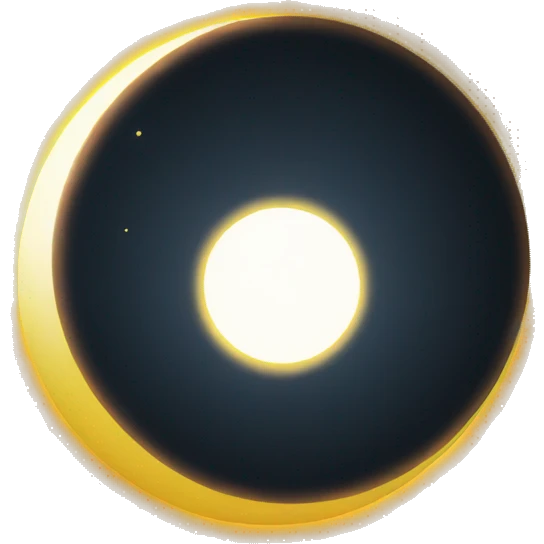 solar eclipse emoji