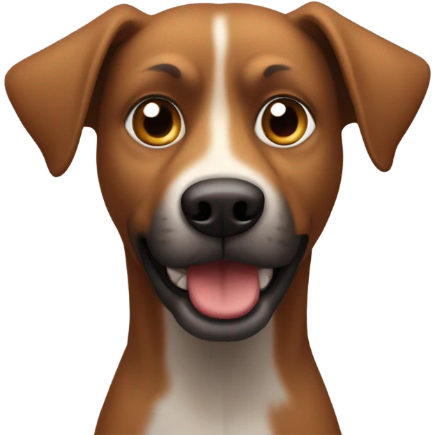 brown mongrel emoji