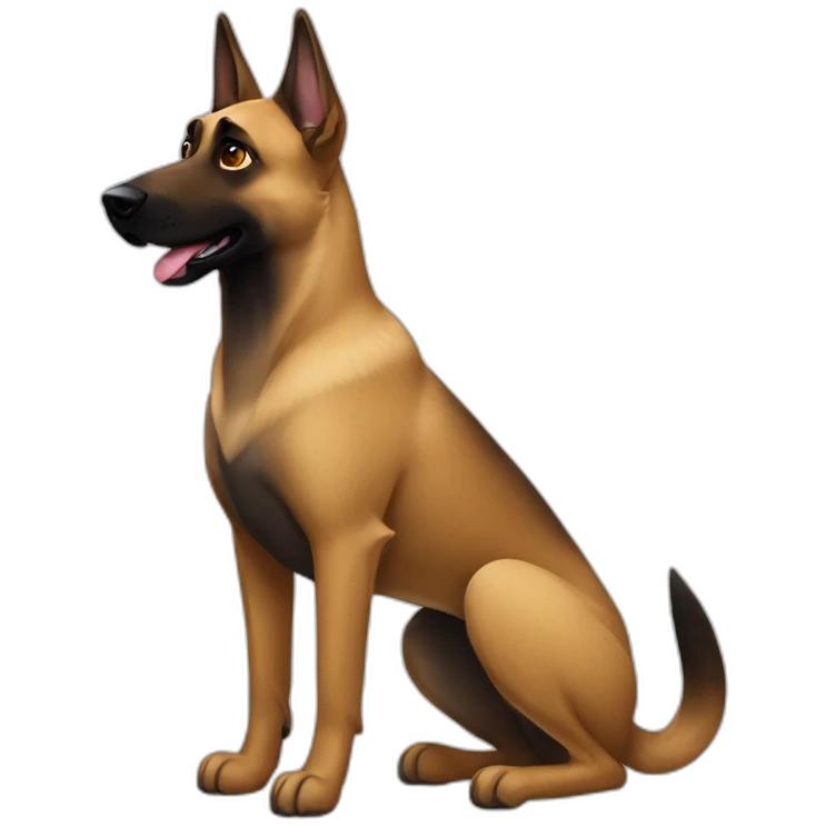 Malinois dog Harry Potter emoji
