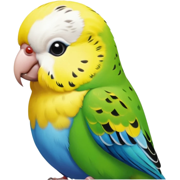 A bird Budgie breed  emoji