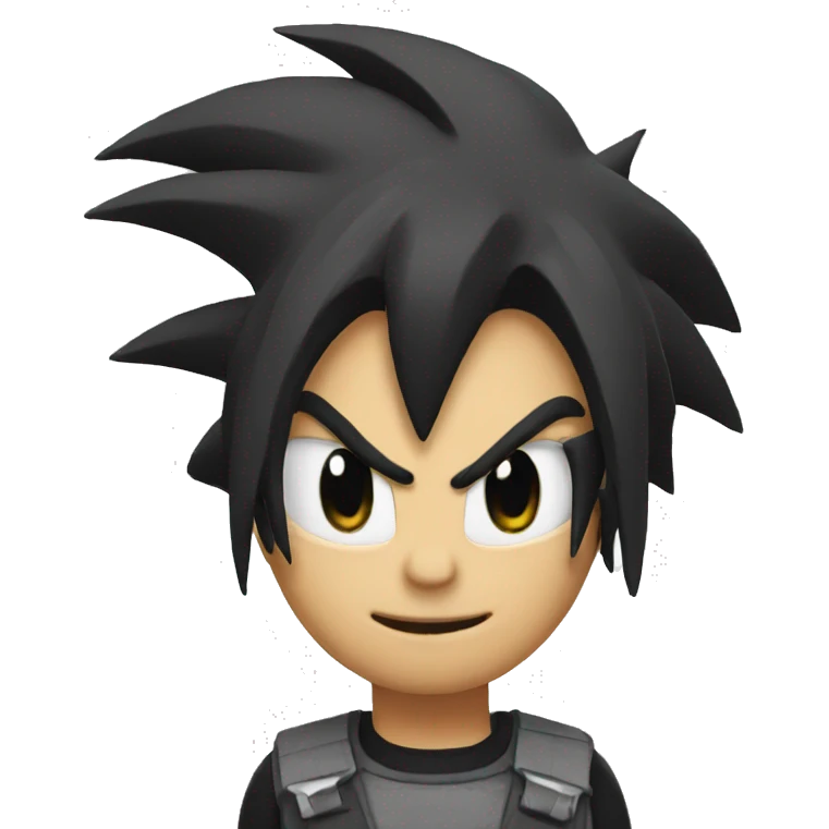 sonic black emoji