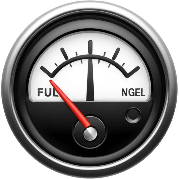 Fuel gage full emoji