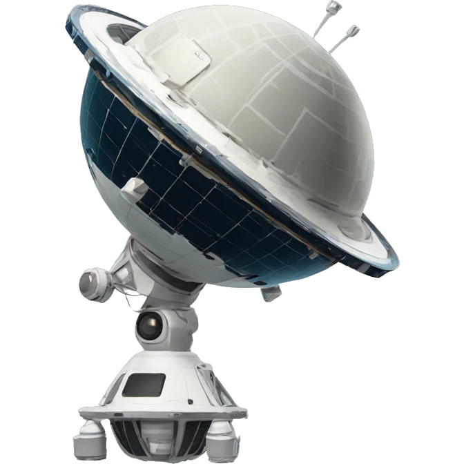 sad space satellite emoji