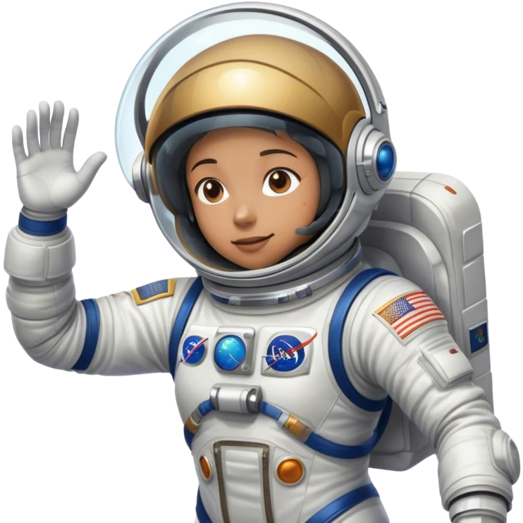 👨‍🚀 Cinematic Realistic Astronaut – A highly detailed depiction of an astronaut in a state-of-the-art space suit, floating weightlessly in the vast expanse of space. The reflective visor captures the distant Earth, while intricate suit details and soft lighting create an immersive sense of realism. emoji