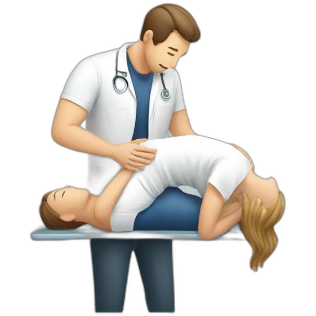 Chiropractic adjustment emoji