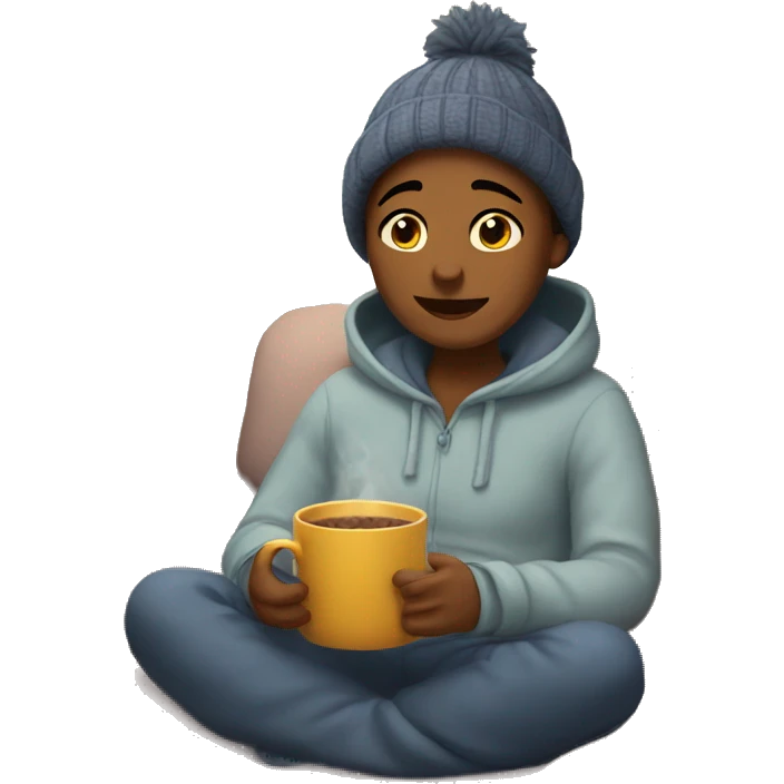 cozy homebody emoji