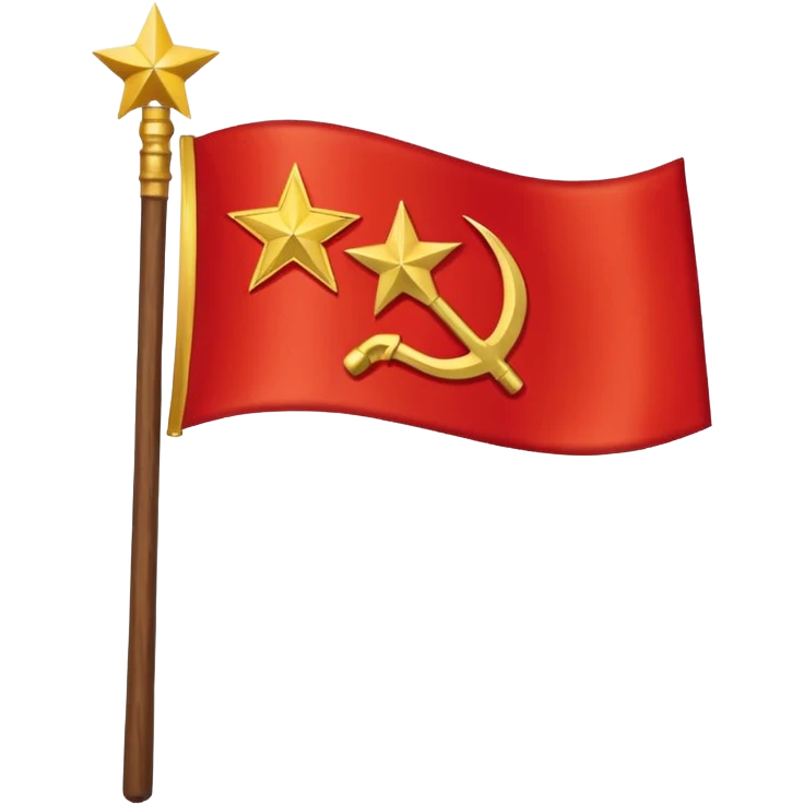 flag of soviet union emoji