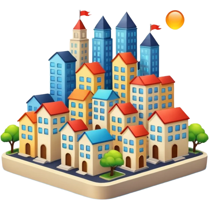 city and home emoji