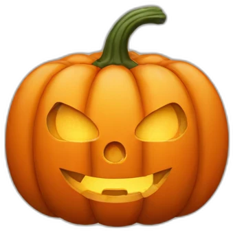 Jack o lantern emoji