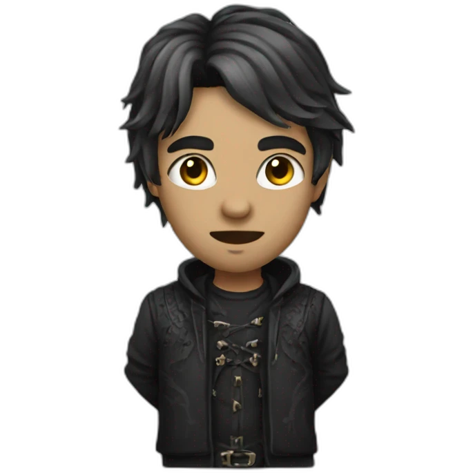 gothic game player emoji