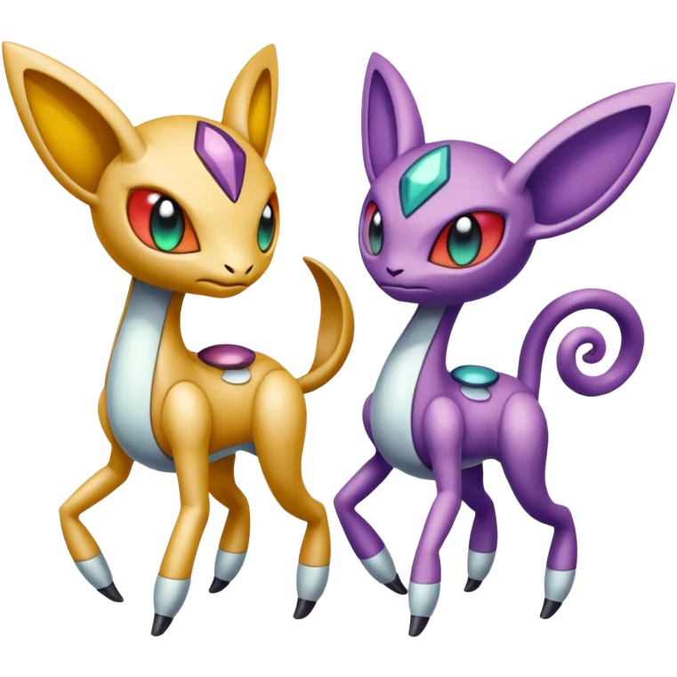 Meloetta-Genesect-Pokémon-Fakémon-creature emoji