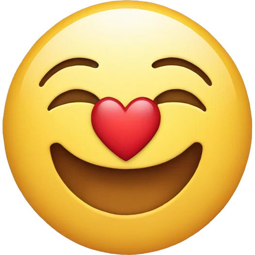 Smiling face with heart  emoji