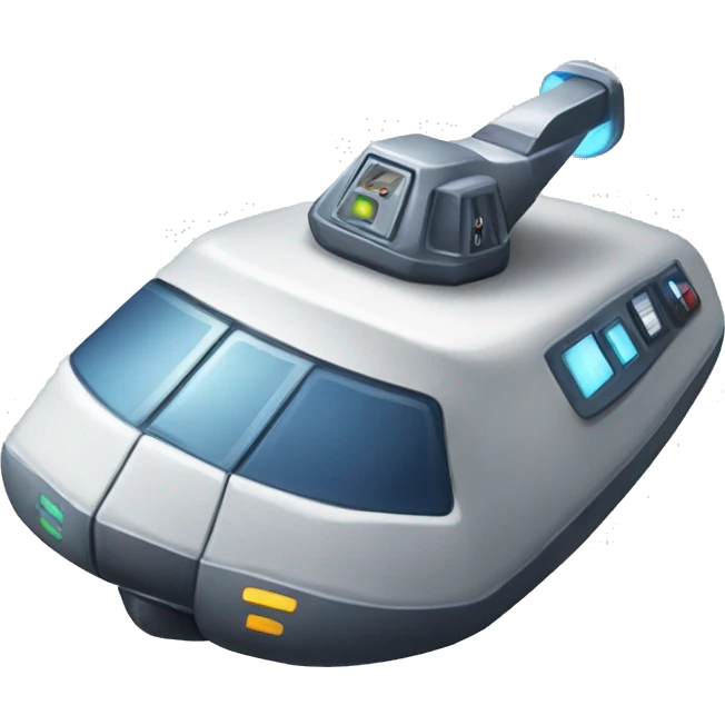 spaceship mobile phone emoji